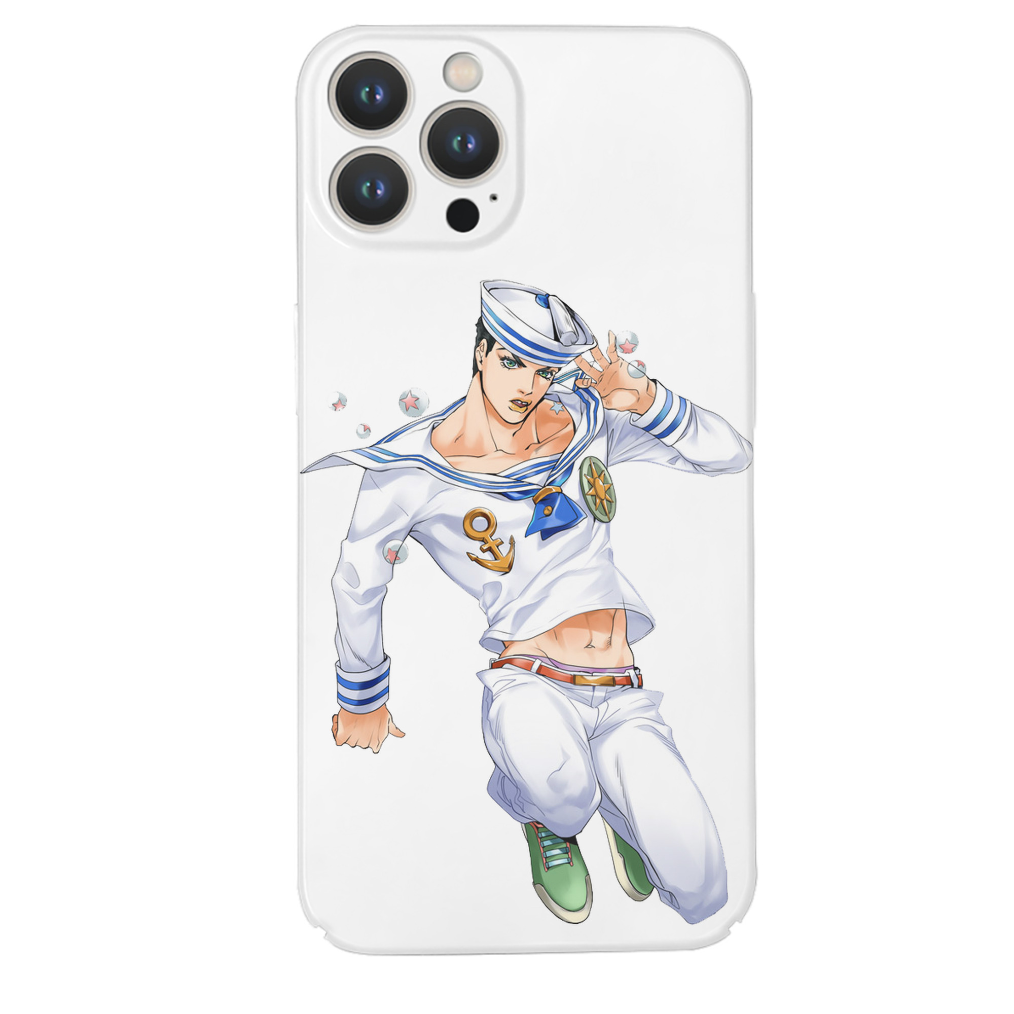 （画像用） ジョジョの奇妙な冒険 東方定助 JoJo's Bizarre Adventure Higashikata Josuke 【iPhone 14シリーズ対応】ハードケース